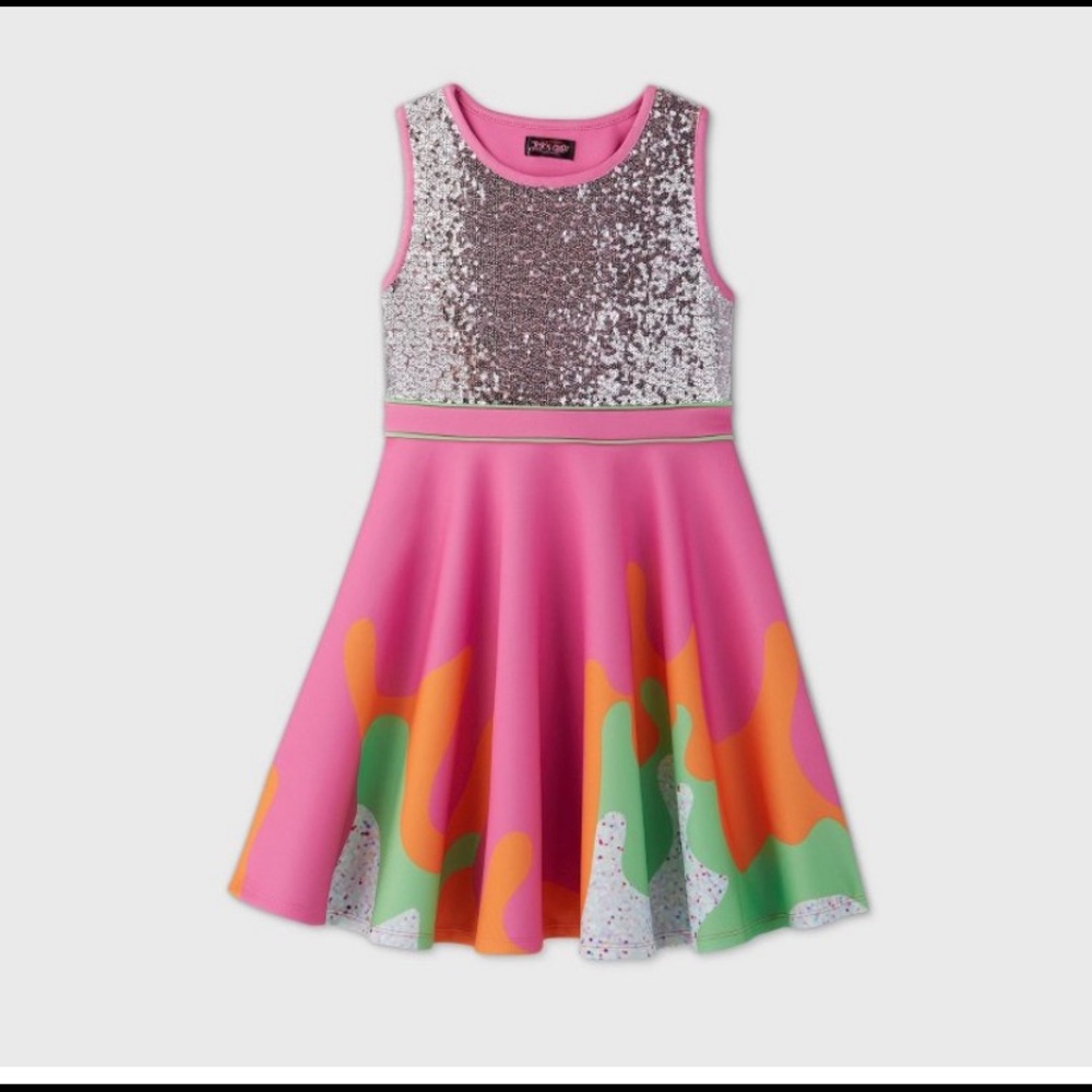 Jo Jo Siwa “Slime” dress.